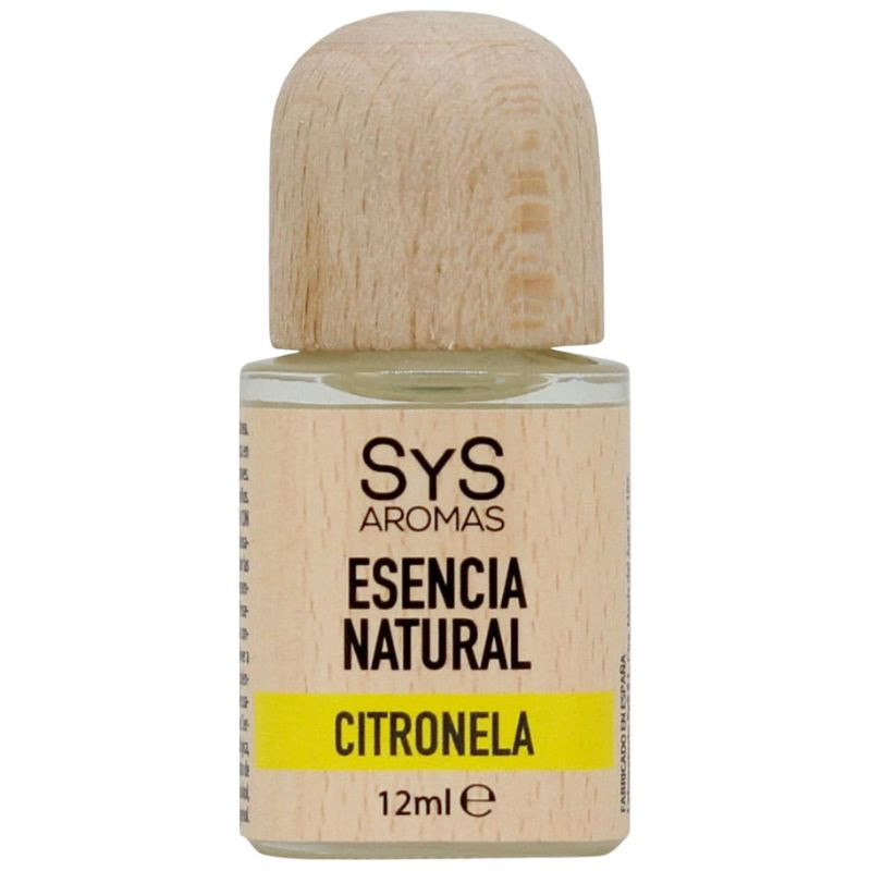ESENCIA NATURAL DE CITRONELA 12ML SYS
