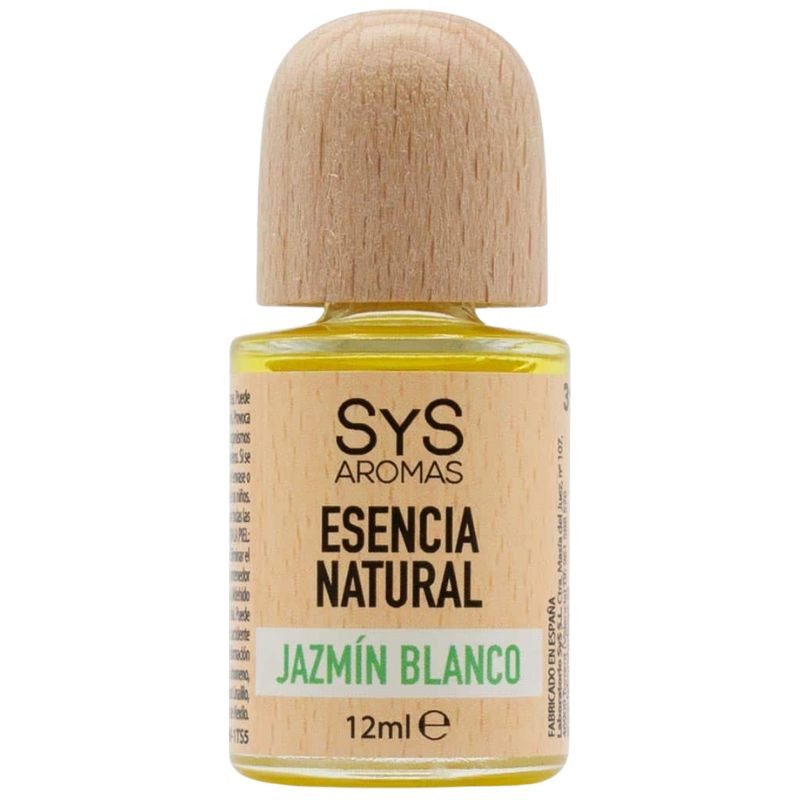 ESENCIA NATURAL DE JAZMÍN BLANCO 12ML SYS