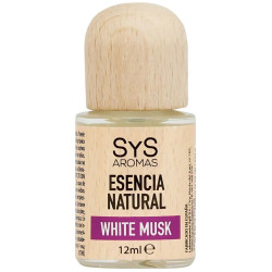 ESENCIA NATURAL DE WHITE MUSK 12ML SYS