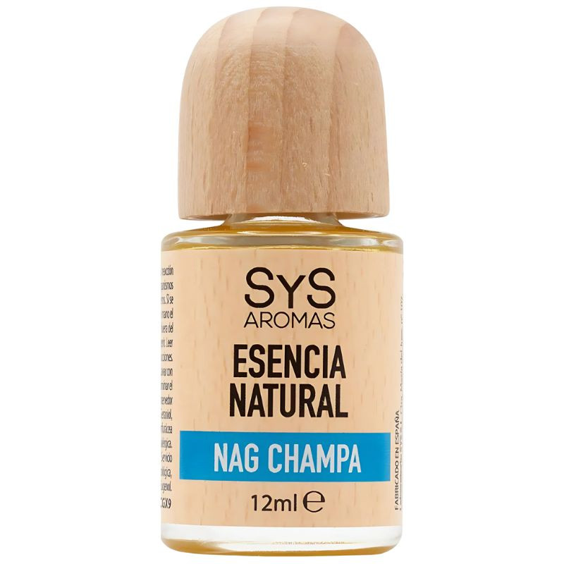 ESENCIA NATURAL DE NAG CHAMPA 12ML SYS