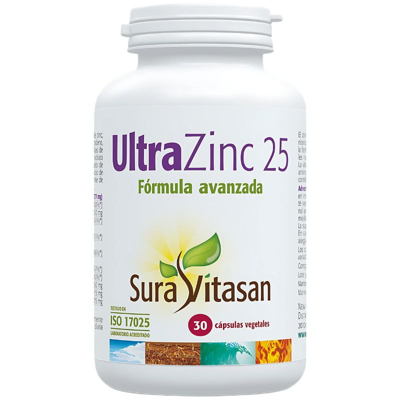 ULTRA ZINC 25 30 CAPSULAS SURA VITASAN