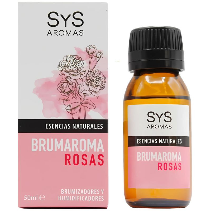 ESENCIA HIDROSOLUBLE DE ROSAS 50ML SYS