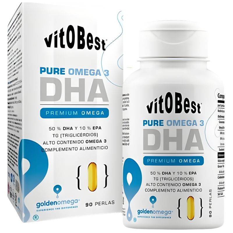 PURE OMEGA 3 DHA 90 PERLAS VITOBEST