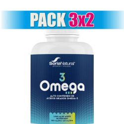 Pack 3x2 OMEGA-3 180 PERLAS...