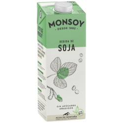 BEBIDA DE SOJA BIO 1Lt. MONSOY