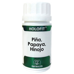 HOLOFIT PIÑA, PAPAYA, HINOJO 50 CAPSULAS EQUISALUD