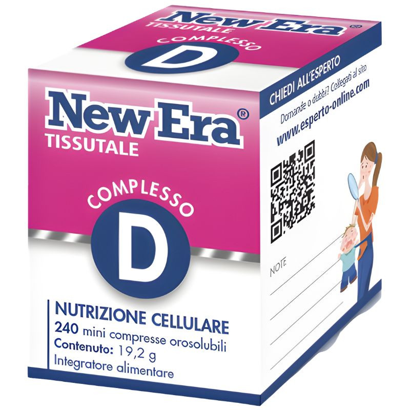 SCHÜSSLER COMPLEJO D 240 COMPRIMIDOS NEW ERA