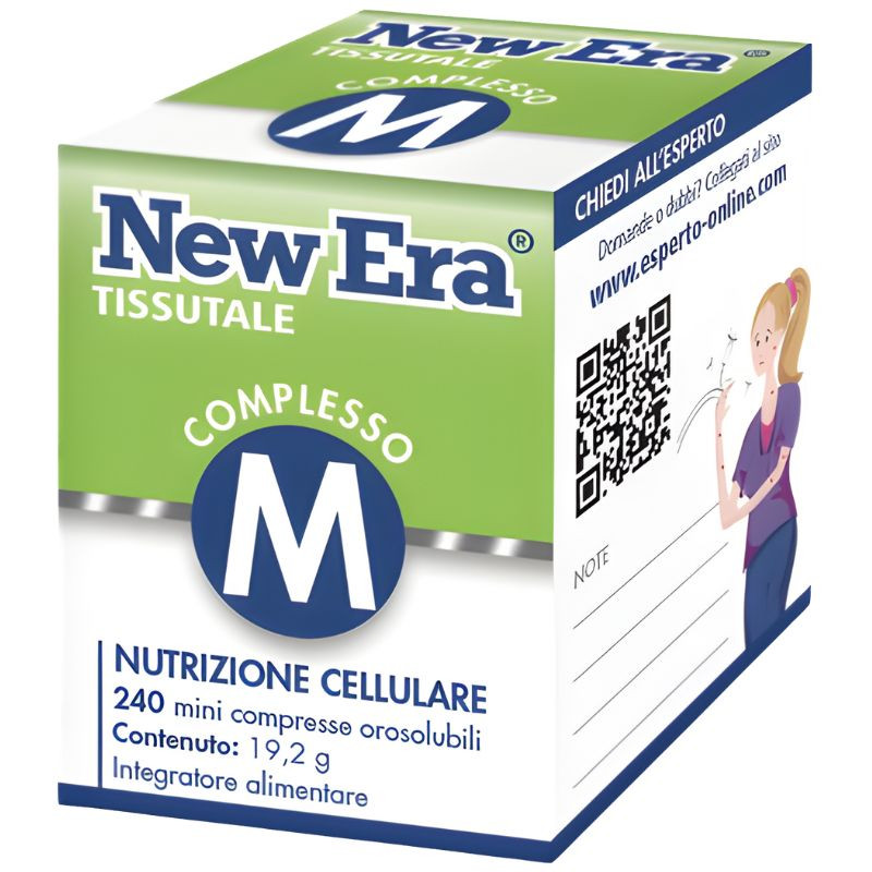 SCHÜSSLER COMPLEJO M 240 COMPRIMIDOS NEW ERA