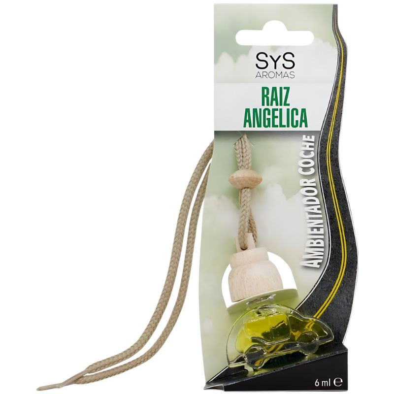 AMBIENTADOR NATURAL DE COCHE AROMA RAÍZ ANGÉLICA 6ML SYS