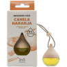 AMBIENTADOR NATURAL DE COCHE GOTA AROMA CANELA-NARANJA 6ML SYS
