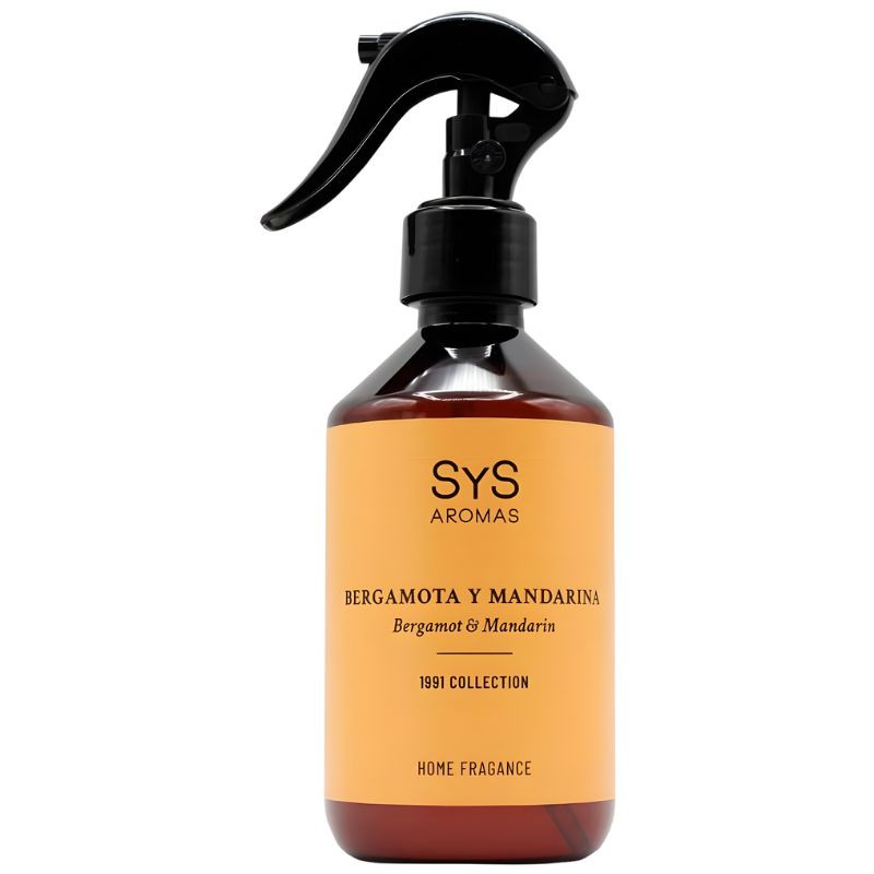 AMBIENTADOR PULVERIZADOR 1991 BERGAMOTA Y MANDARINA 300ML SYS
