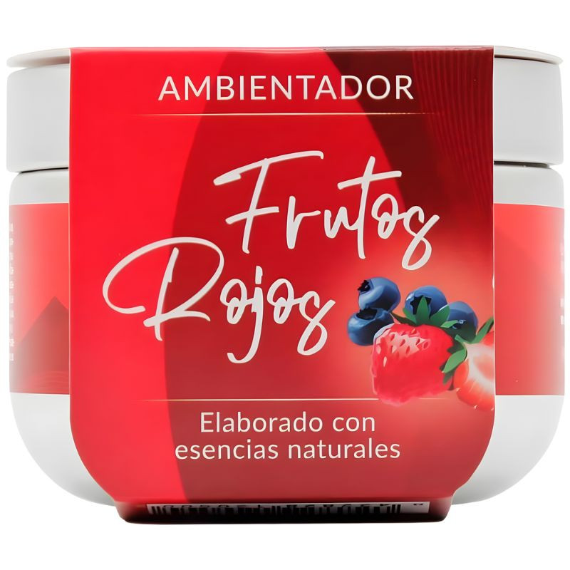AMBIENTADOR TARRO DE ALUMINIO FRUTOS ROJOS 30G SYS