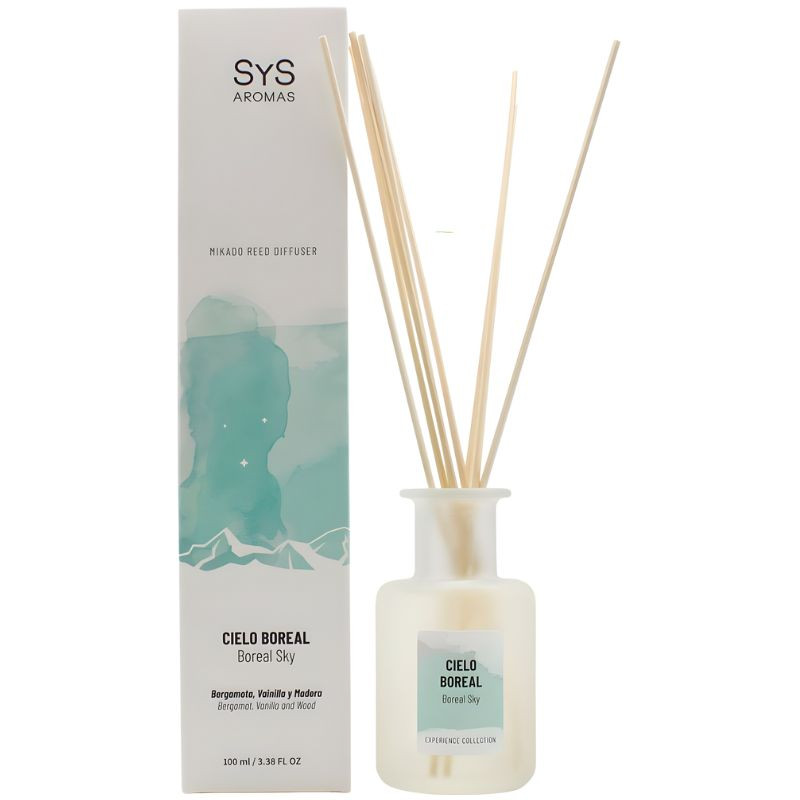 AMBIENTADOR MIKADO EXPERIENCE CIELO BOREAL 100ML SYS