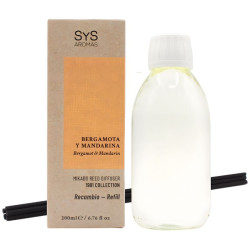 RECAMBIO MIKADO 1991 BERGAMOTA Y MANDARINA 200ML+PALOS SYS