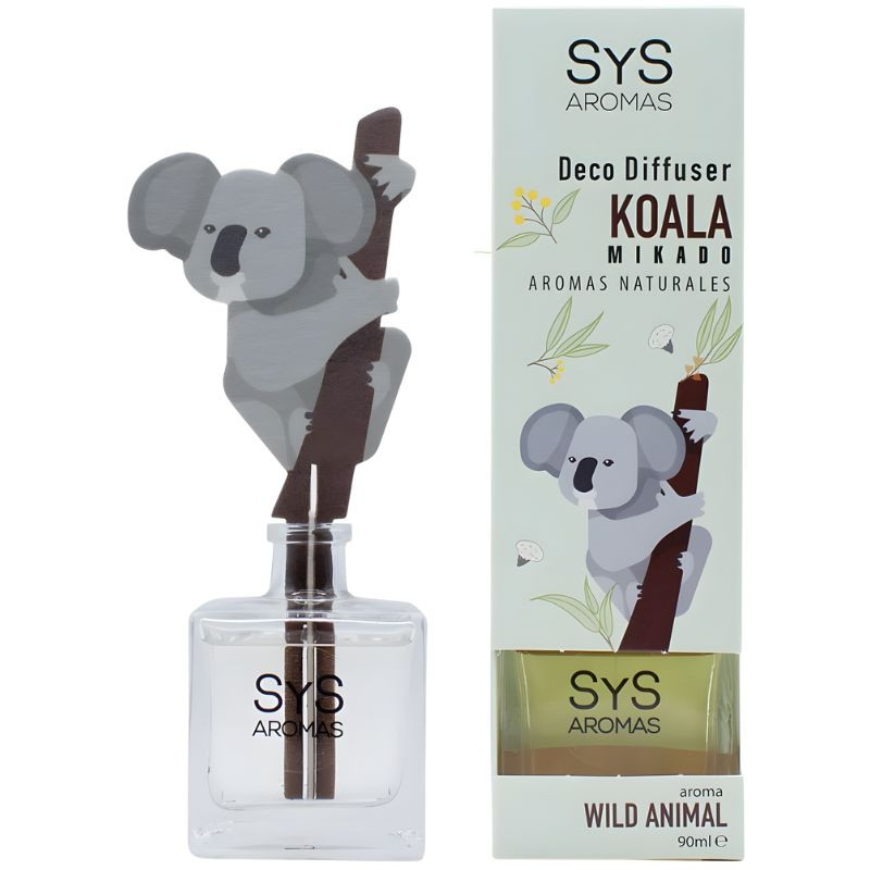 AMBIENTADOR DIFUSOR WILD ANIMAL KOALA 90ML SYS