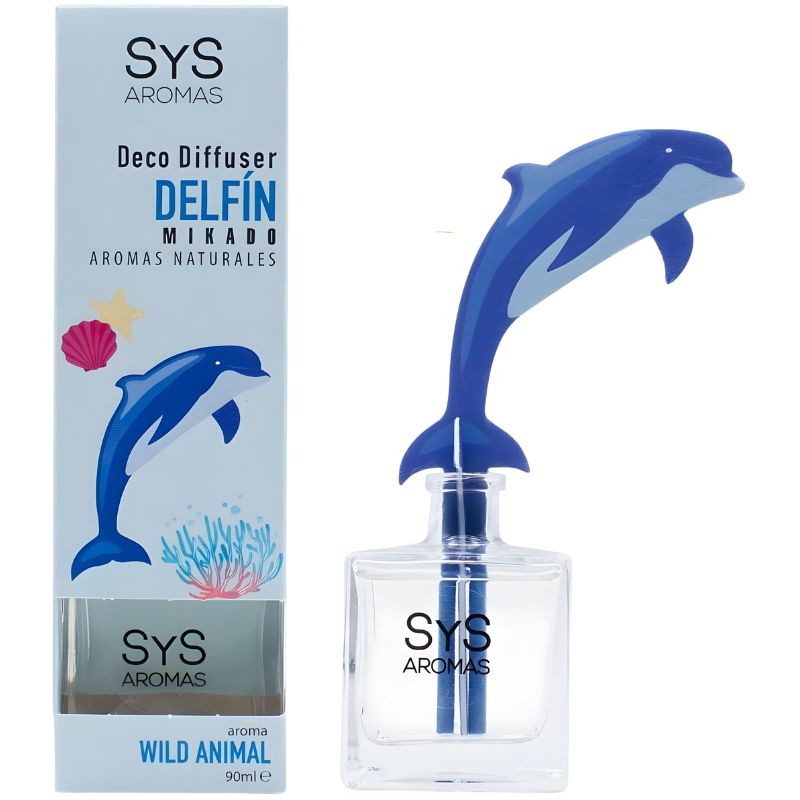 AMBIENTADOR DIFUSOR WILD ANIMAL DELFÍN 90ML SYS