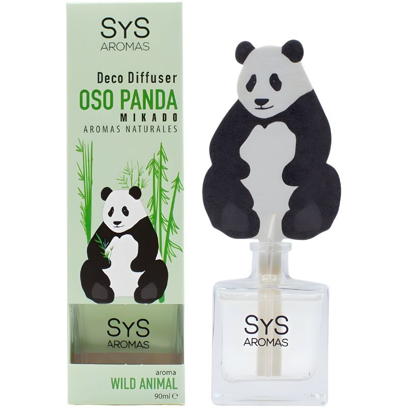 AMBIENTADOR DIFUSOR WILD ANIMAL OSO PANDA 90ML SYS