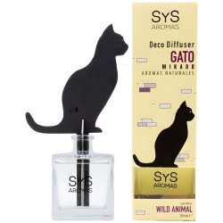 AMBIENTADOR DIFUSOR WILD ANIMAL GATO 90ML SYS