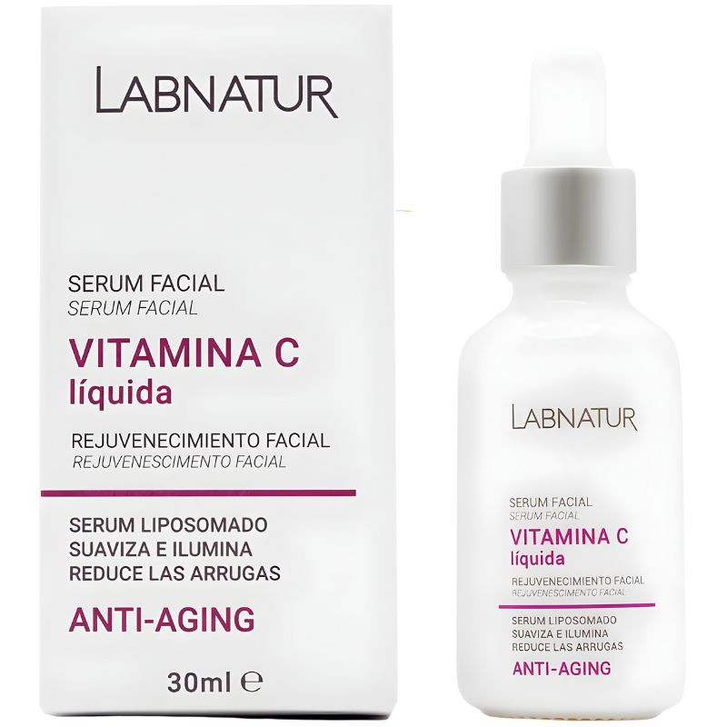 SÉRUM FACIAL VITAMINA C LÍQUIDA ANTIAGING 30ML LABNATUR