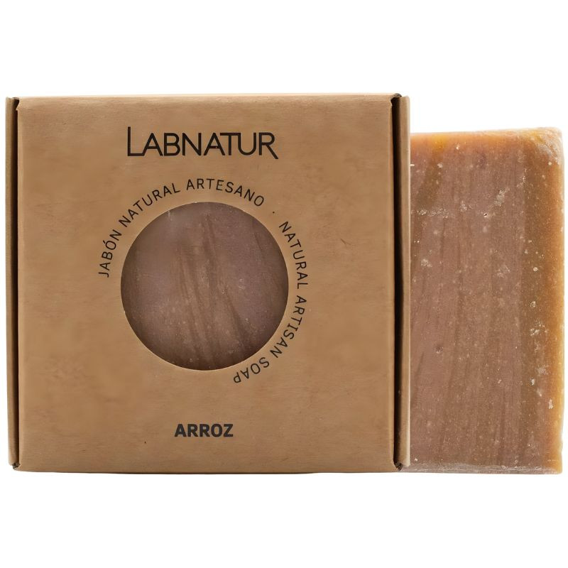 JABÓN NATURAL PREMIUM DE ARROZ 100G LABNATUR