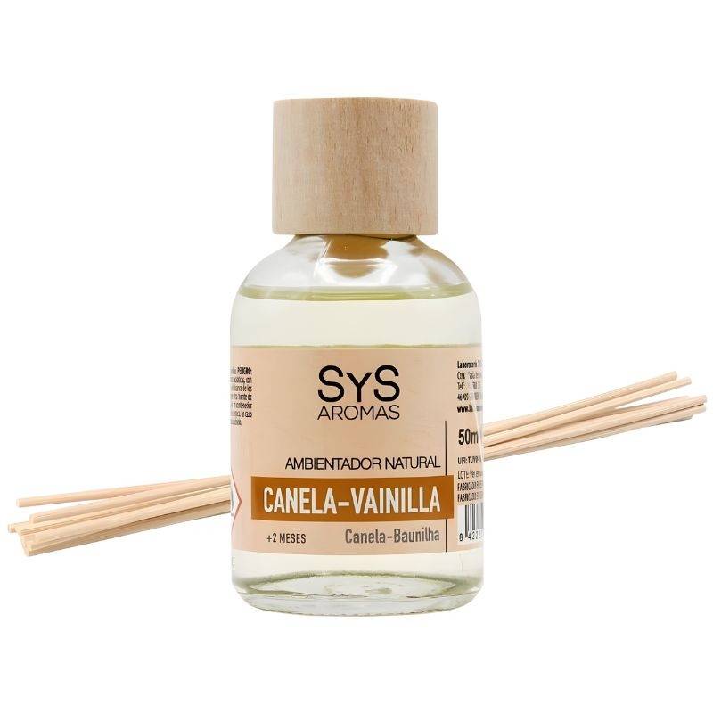 AMBIENTADOR MIKADO CANELA-VAINILLA 50ML SYS