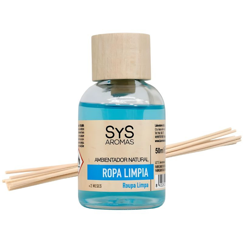 AMBIENTADOR MIKADO ROPA LIMPIA 50ML SYS