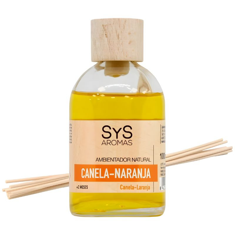 AMBIENTADOR MIKADO CANELA-NARANJA 100ML SYS