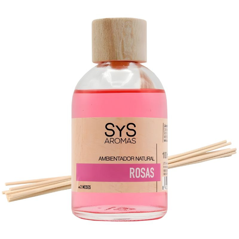 AMBIENTADOR MIKADO ROSAS 100ML SYS