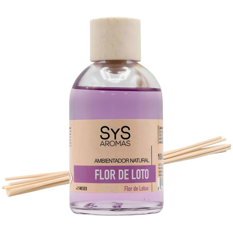 AMBIENTADOR MIKADO FLOR DE LOTO 100ML SYS
