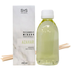 RECAMBIO MIKADO AZAHAR 200ML+PALOS SYS