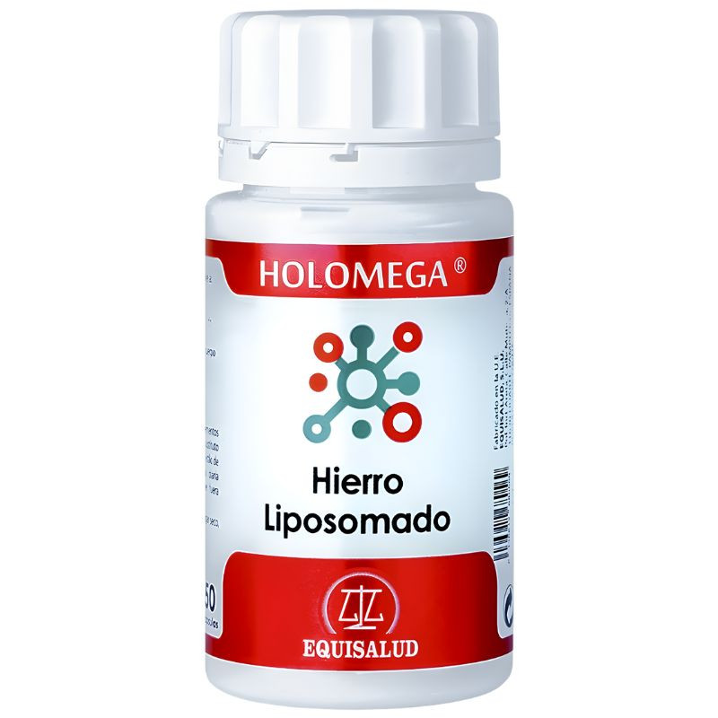 HOLOMEGA HIERRO LIPOSOMADO 50 CÁPSULAS EQUISALUD