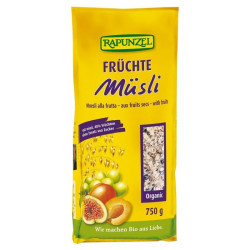 MUESLI FRUTAS 750Gr. RAPUNZEL