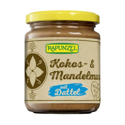 CREMA DE ALMENDRAS, COCO Y DATIL 250Gr. RAPUNZEL