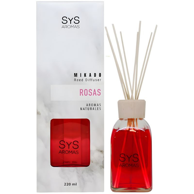 AMBIENTADOR MIKADO MÁRMOL ROSAS 220ML SYS
