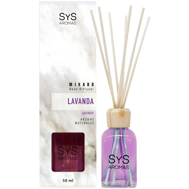 AMBIENTADOR MIKADO MÁRMOL LAVANDA 50ML SYS