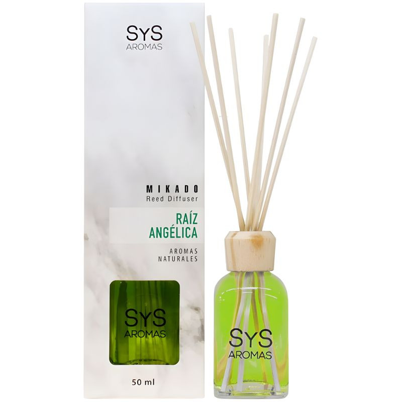 AMBIENTADOR MIKADO MÁRMOL RAÍZ ANGÉLICA 50ML SYS