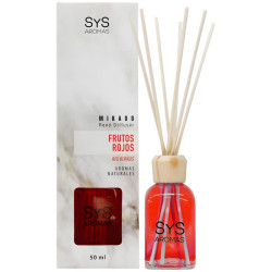 AMBIENTADOR MIKADO MÁRMOL FRUTOS ROJOS 50ML SYS