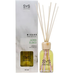 AMBIENTADOR MIKADO MÁRMOL JAZMÍN BLANCO 50ML SYS