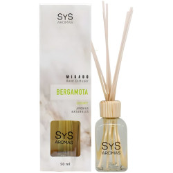 AMBIENTADOR MIKADO MÁRMOL BERGAMOTA 50ML SYS