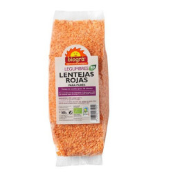 LENTEJAS ROJAS 500Gr. BIOGRA