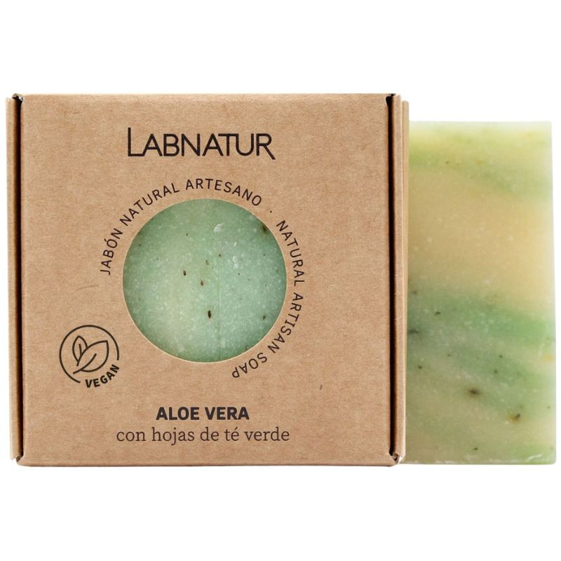 JABÓN NATURAL PREMIUM DE ALOE VERA 100G LABNATUR