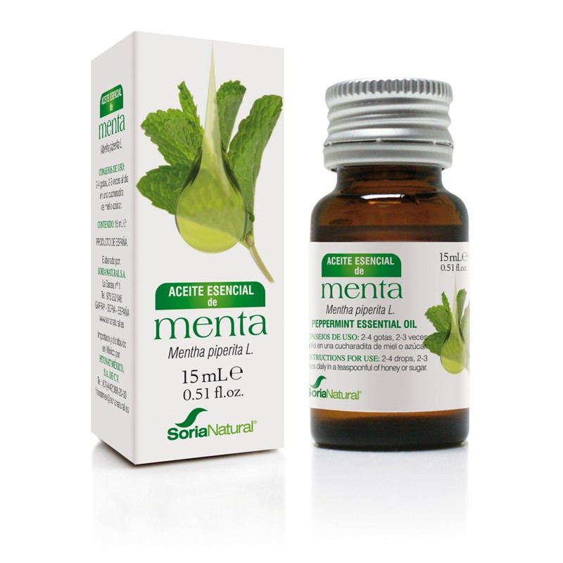 ACEITE ESENCIAL DE MENTA 15Ml. SORIA NATURAL