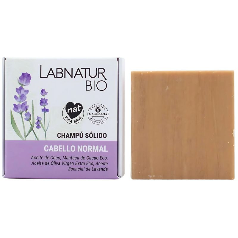 CHAMPÚ SÓLIDO CABELLO NORMAL 75G LABNATUR BIO