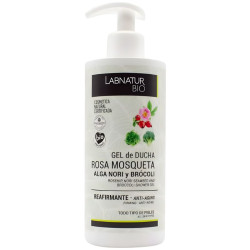 GEL DE DUCHA ROSA MOSQUETA, ALGAS Y BRÓCOLI 450ML LABNATUR BIO
