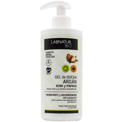 GEL DE DUCHA ARGÁN, KIWI Y PAPAYA 450ML LABNATUR BIO