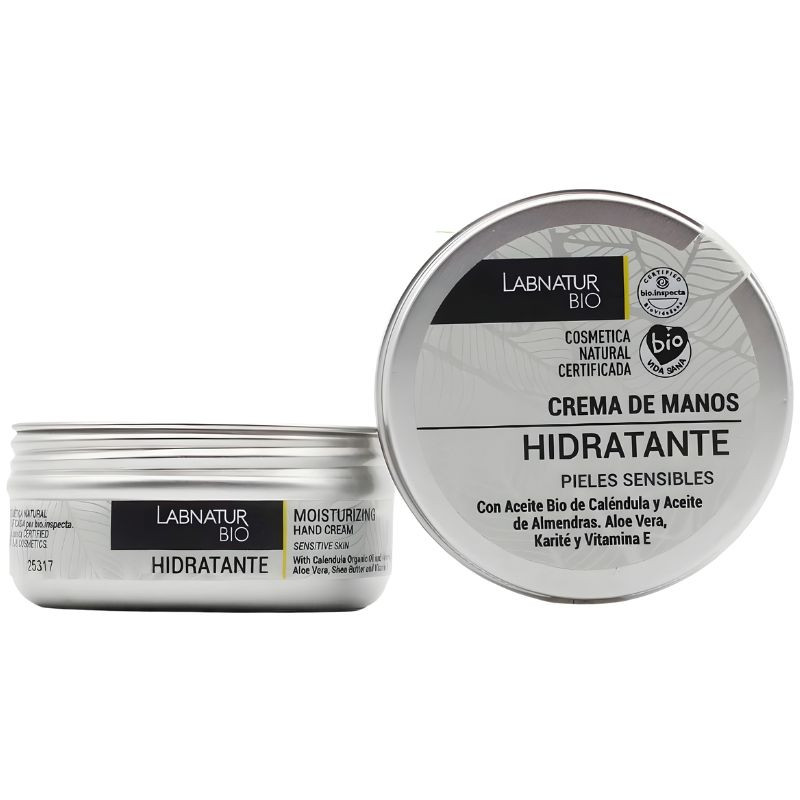 CREMA DE MANOS HIDRATANTE PIELES SENSIBLES 50ML LABNATUR BIO