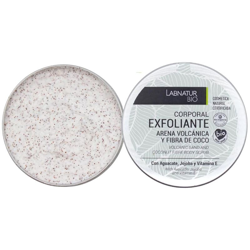 EXFOLIANTE CORPORAL ARENA VOLCÁN/FIBRA COCO 250ML LABNATUR BIO