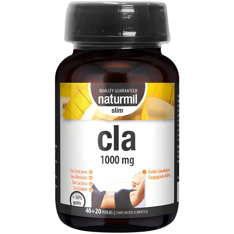 CLA SLIM 1000MG 40+20 PERLAS NATURMIL