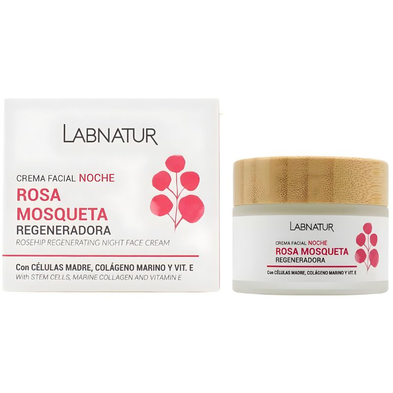 CREMA FACIAL DE NOCHE ROSA MOSQUETA 50ML LABNATUR