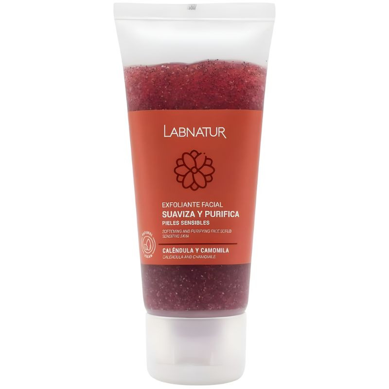 EXFOLIANTE FACIAL DE CALÉNDULA Y CAMOMILA 100ML LABNATUR